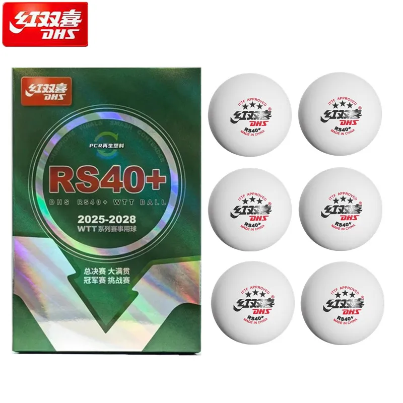 6 Pcs/Box New DHS WTT Ping Pon - Table Tennis Olympics recension och pris