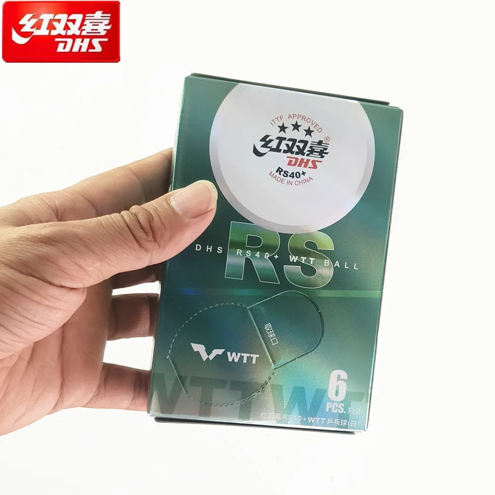 6 Pcs/Box New DHS WTT Ping Pon - Table Tennis Olympics recension och pris
