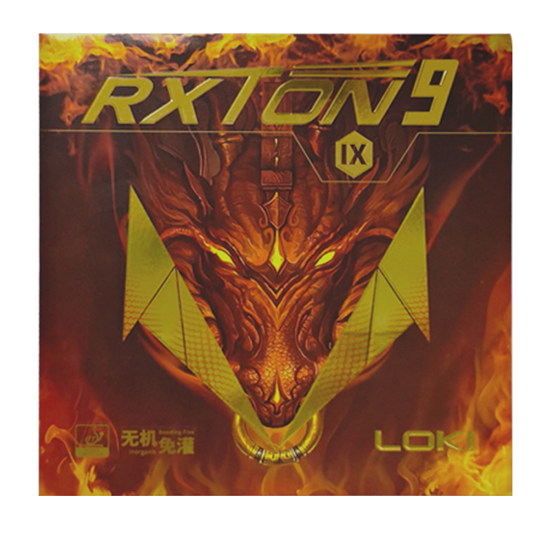 LOKI RXTON 9 Table Tennis Rubb - Table Tennis Loki recension och pris