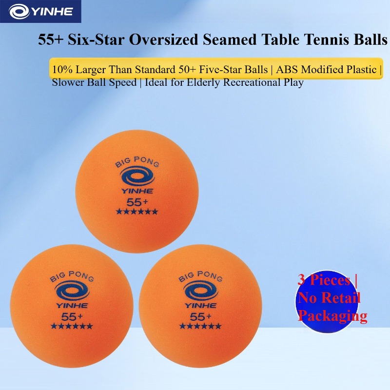 YINHE 5/6 Stars 50+/55+ Mm Tab - Table Tennis Olympics recension och pris