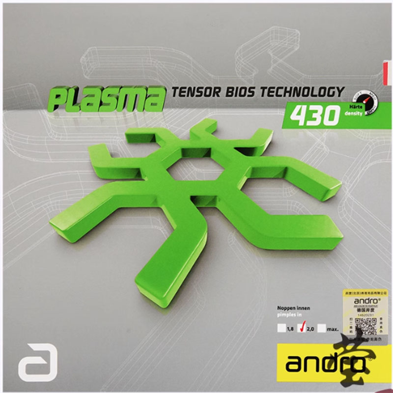 ANDRO Plasma 430 ROXON 450 tab - Table Tennis Racket recension och pris